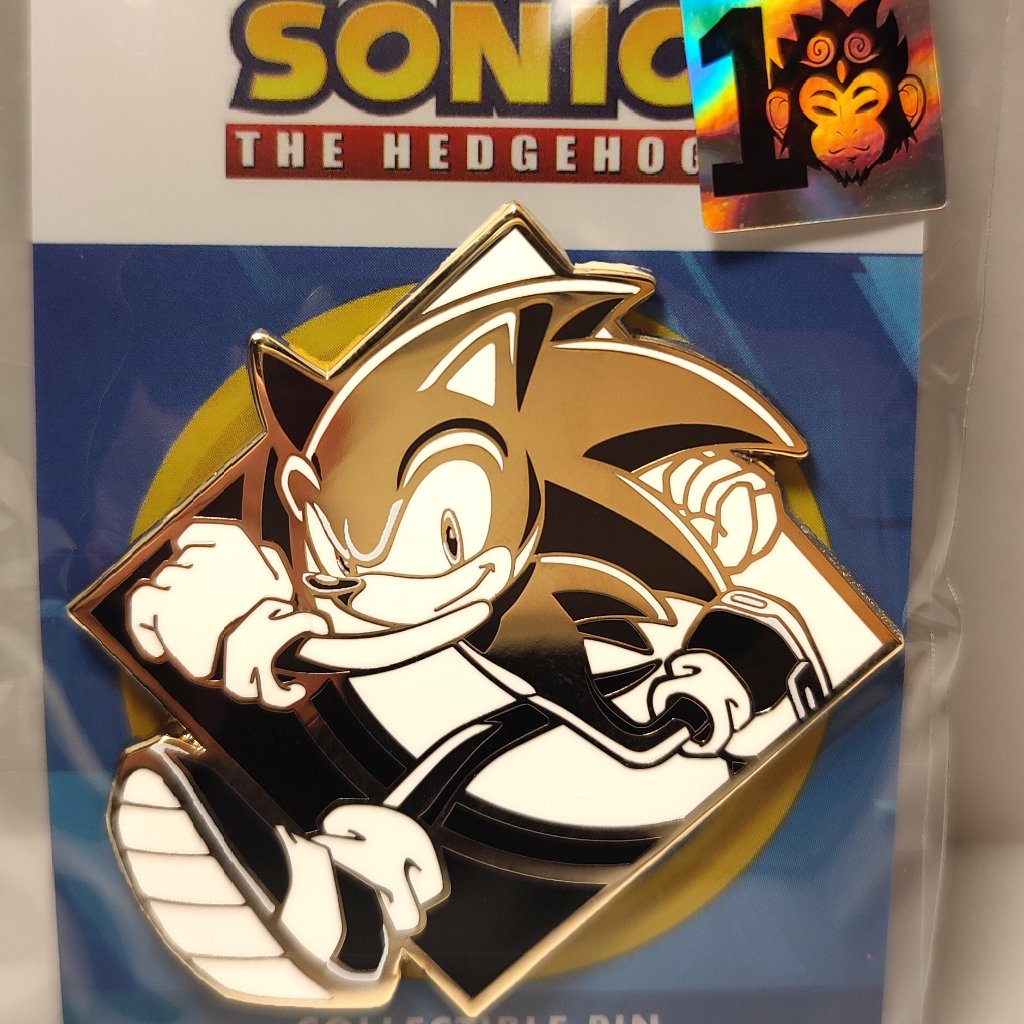 Sonic The Hedgehog Official Limited Edition Collectible Pin